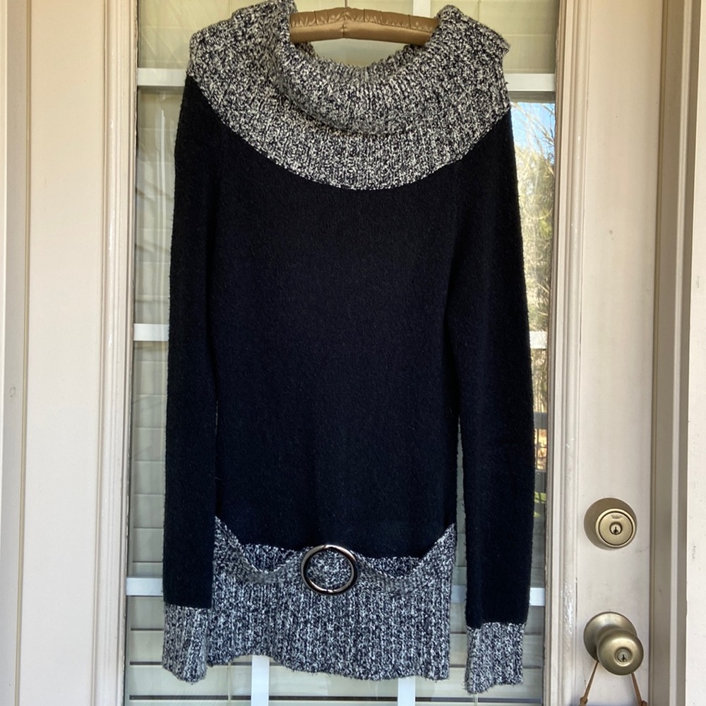 Alison Sherri Cowl Neck Sweater